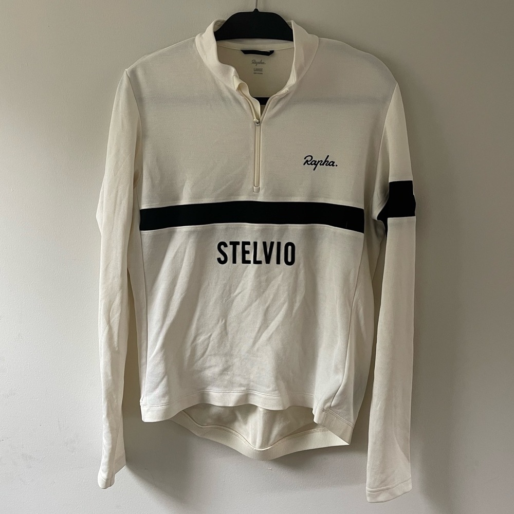 Exclusive Rapha Stelvio Long Sleeve Biking Jersey